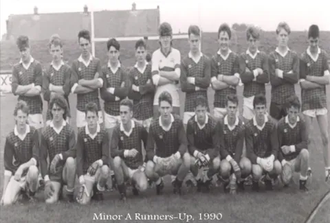 Caragh GFC Minor A Runners-up, 1990